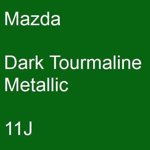 Mazda, Dark Tourmaline Metallic, 11J.